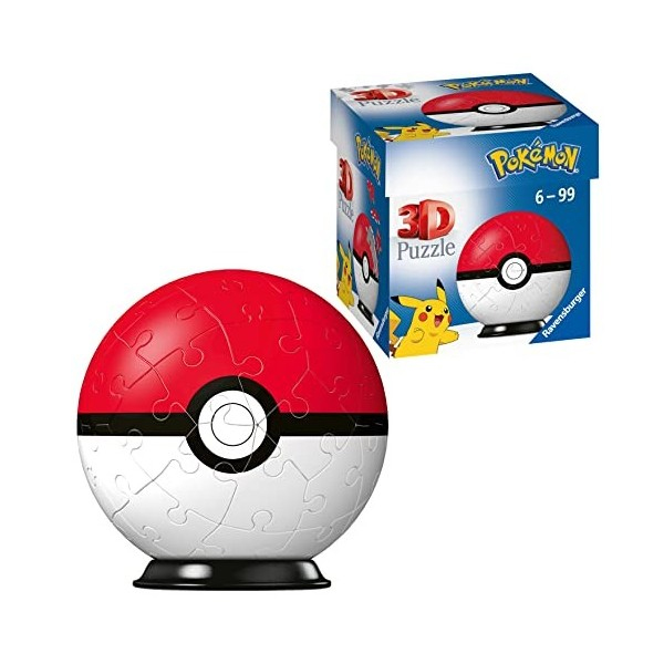 puzzle ball 54 pokemon pokeball classic ( ravensburger - 11256 )