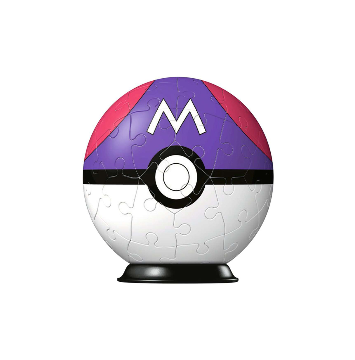 puzzle 3d 54 piezas masterball pokemon morada ( ravensburger - 11564 )