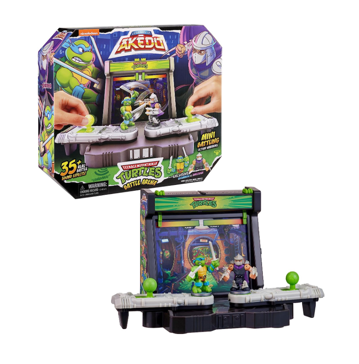 akedo battle arena tmnt tortugas ninja (famosa - akt01000 )