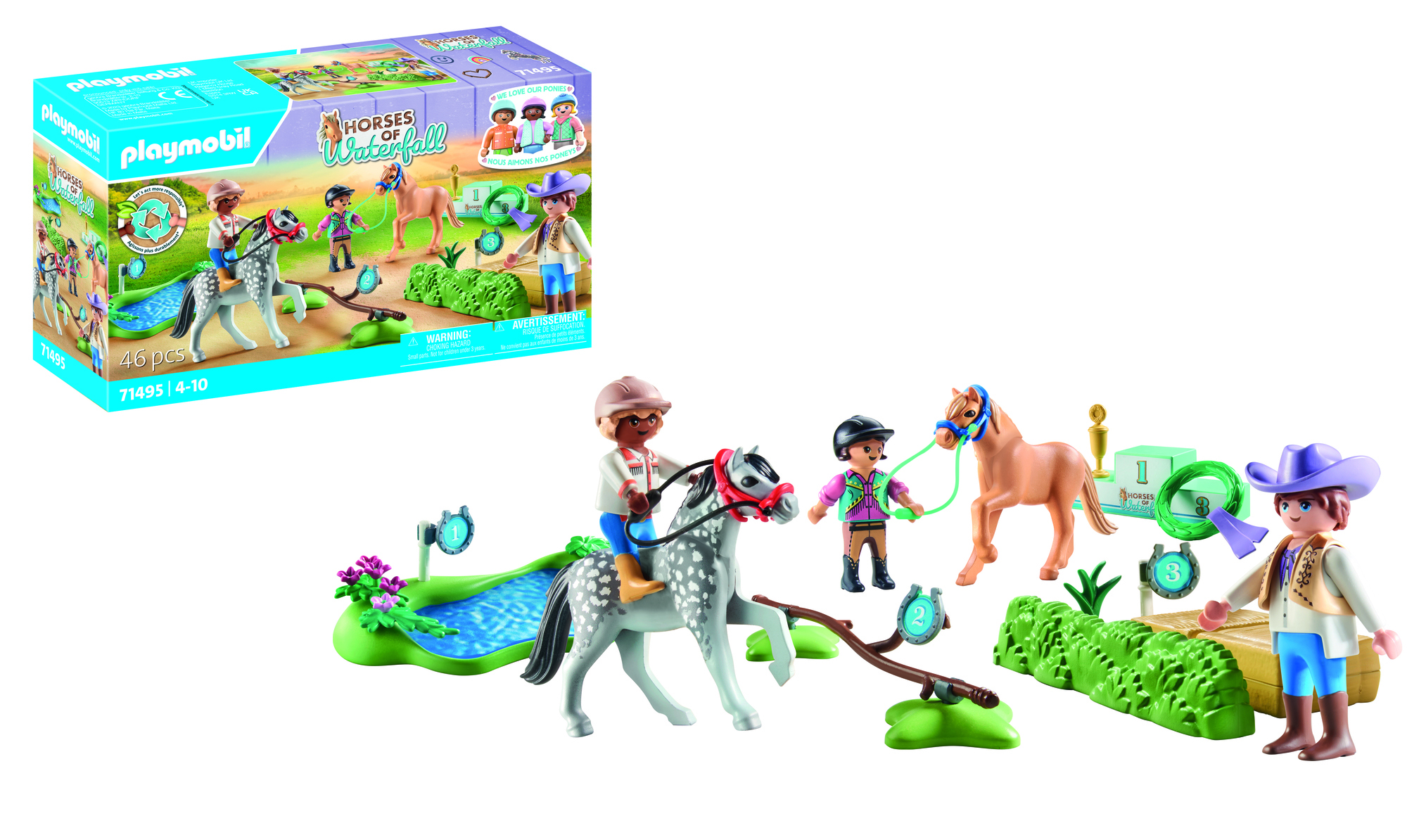 playmobil torneo de ponis ( 71495)