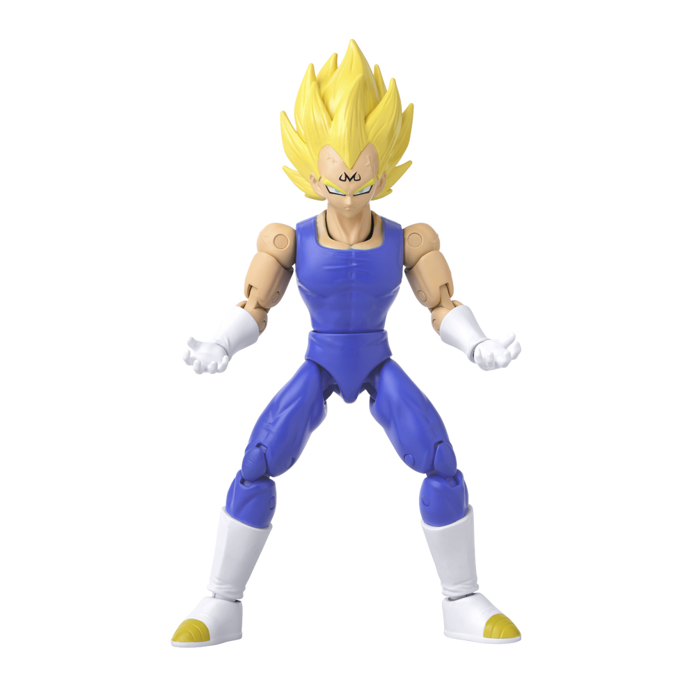 dragon ball figura stars majin vegeta  (bandai - 40731)