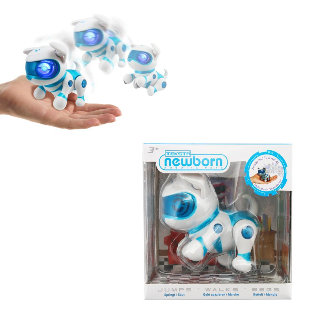 teksta mi mascota robotica newborn  ( bandai - ge1863 )