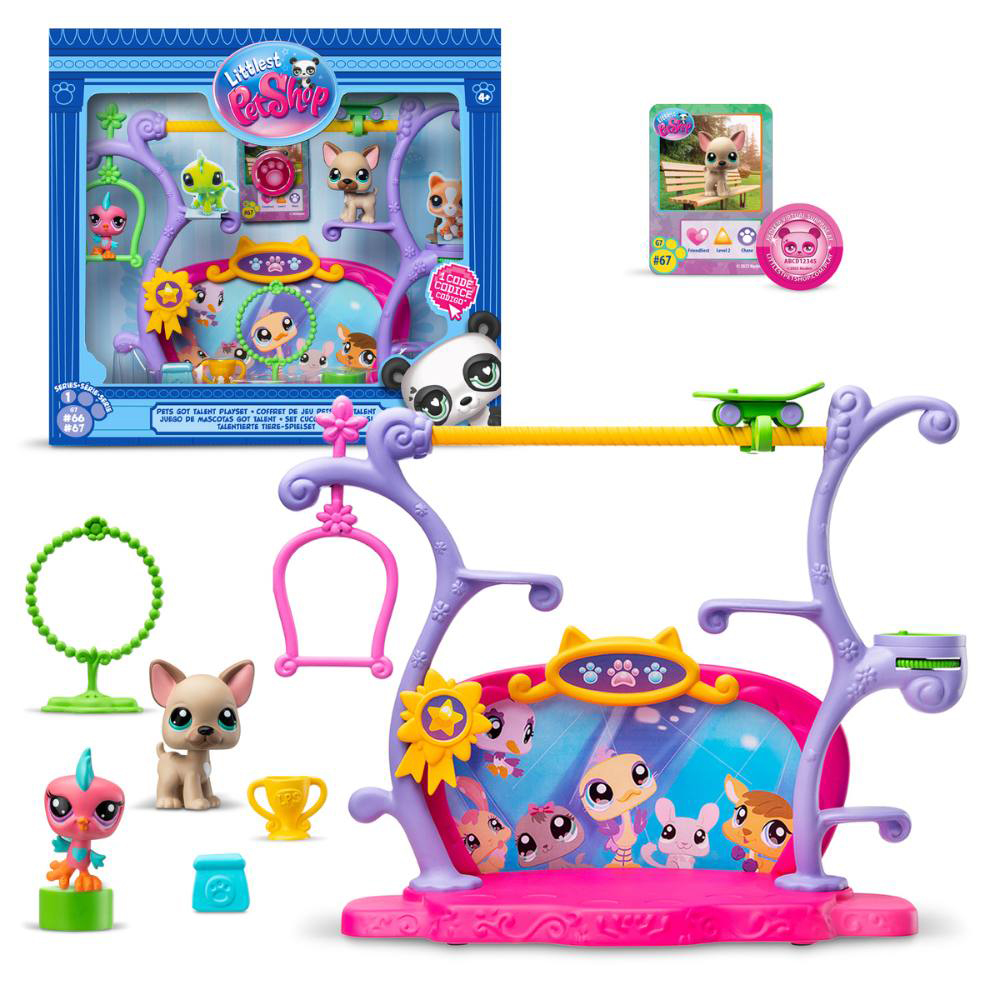 littlest pet shop juego got talent (bandai - bf00558)