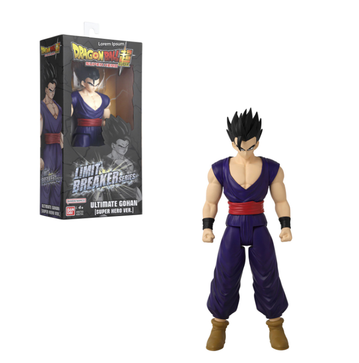 dragon ball limit breaker gohan (bandai - 36756)