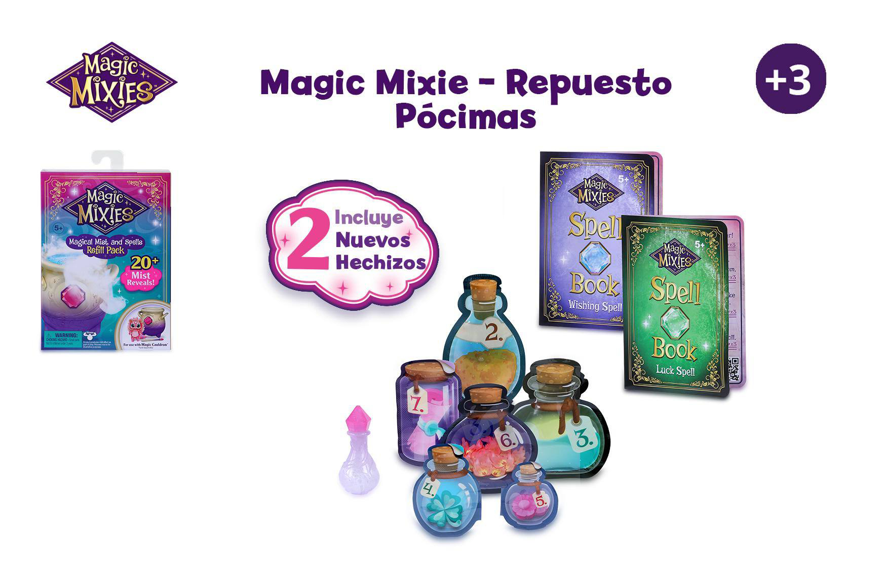 magic mixies refill recambio ( famosa - mgx04000)