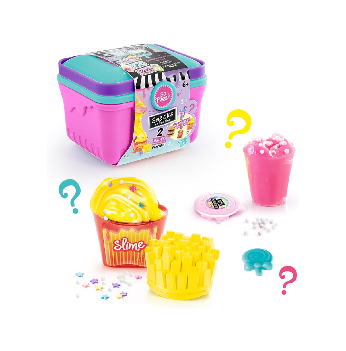 slime mini food case ( canal toys - ssc240 )