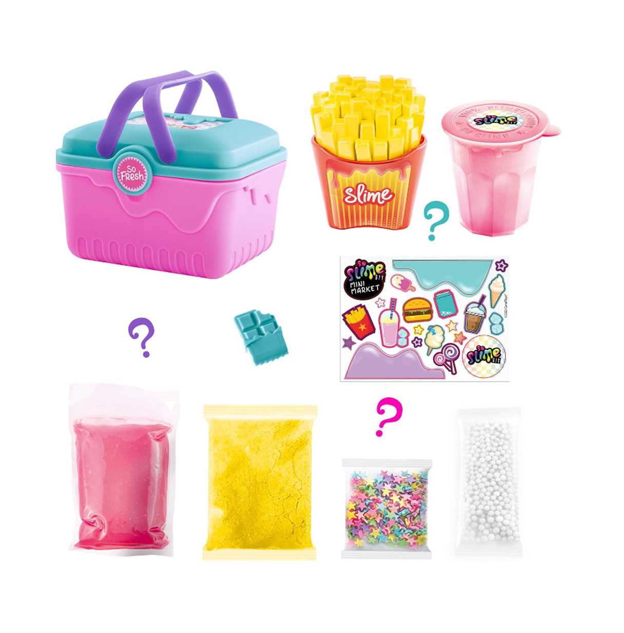 slime mini food case ( canal toys - ssc240 )