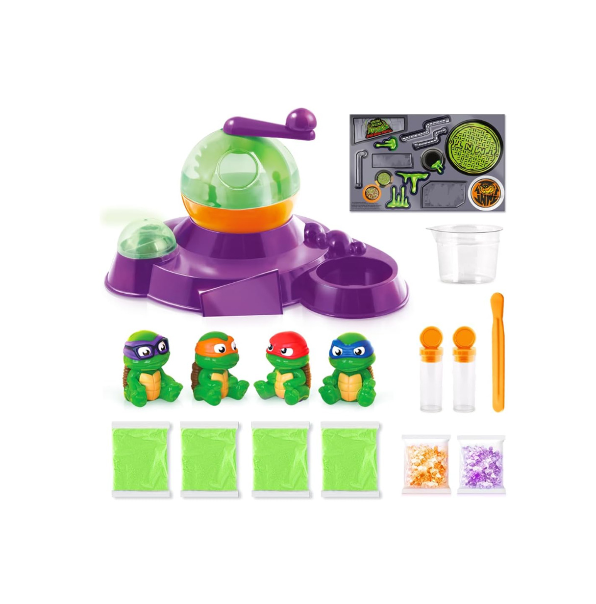 fidget slime factory tortugas ninja    (canal toys - sfc003)