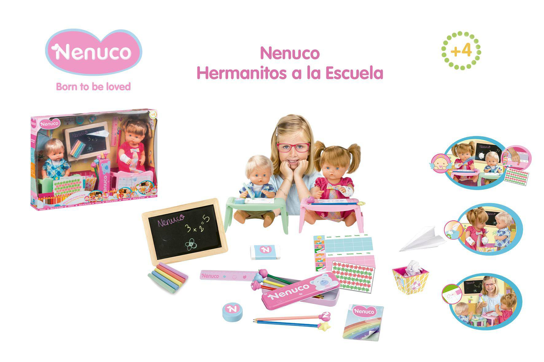 nenuco hermanitos al cole    (famosa - 700010920  )