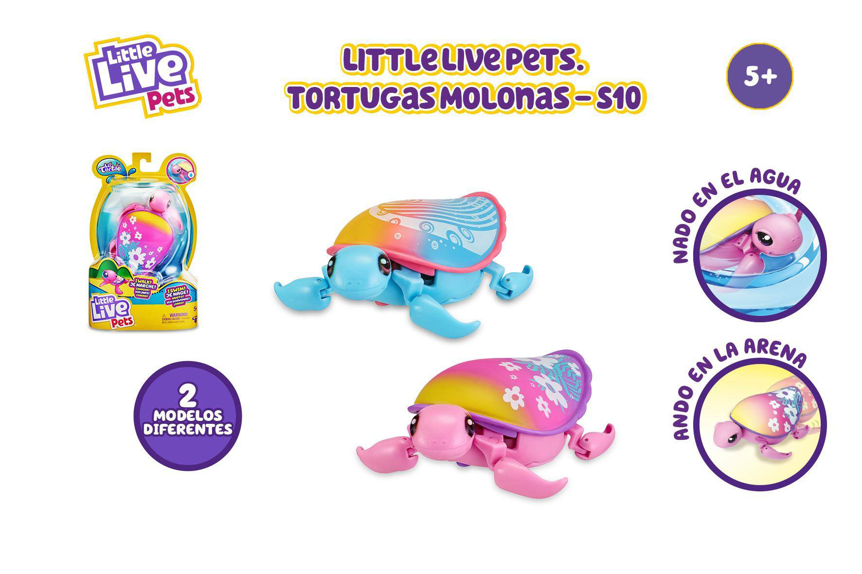 little live pets s10 tortuga molona sdas