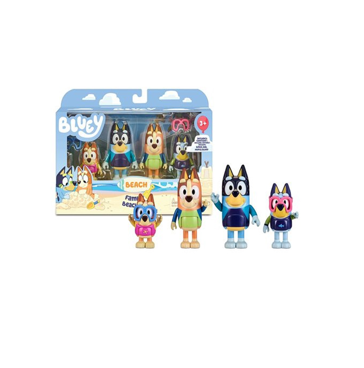 bluey s3 pack 4 figuras surtidas  ( bly63000)