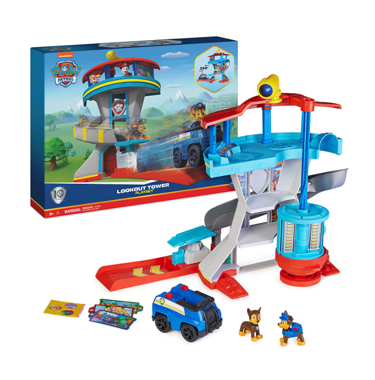 paw patrol core lookout tower   (spin master - 6065500)