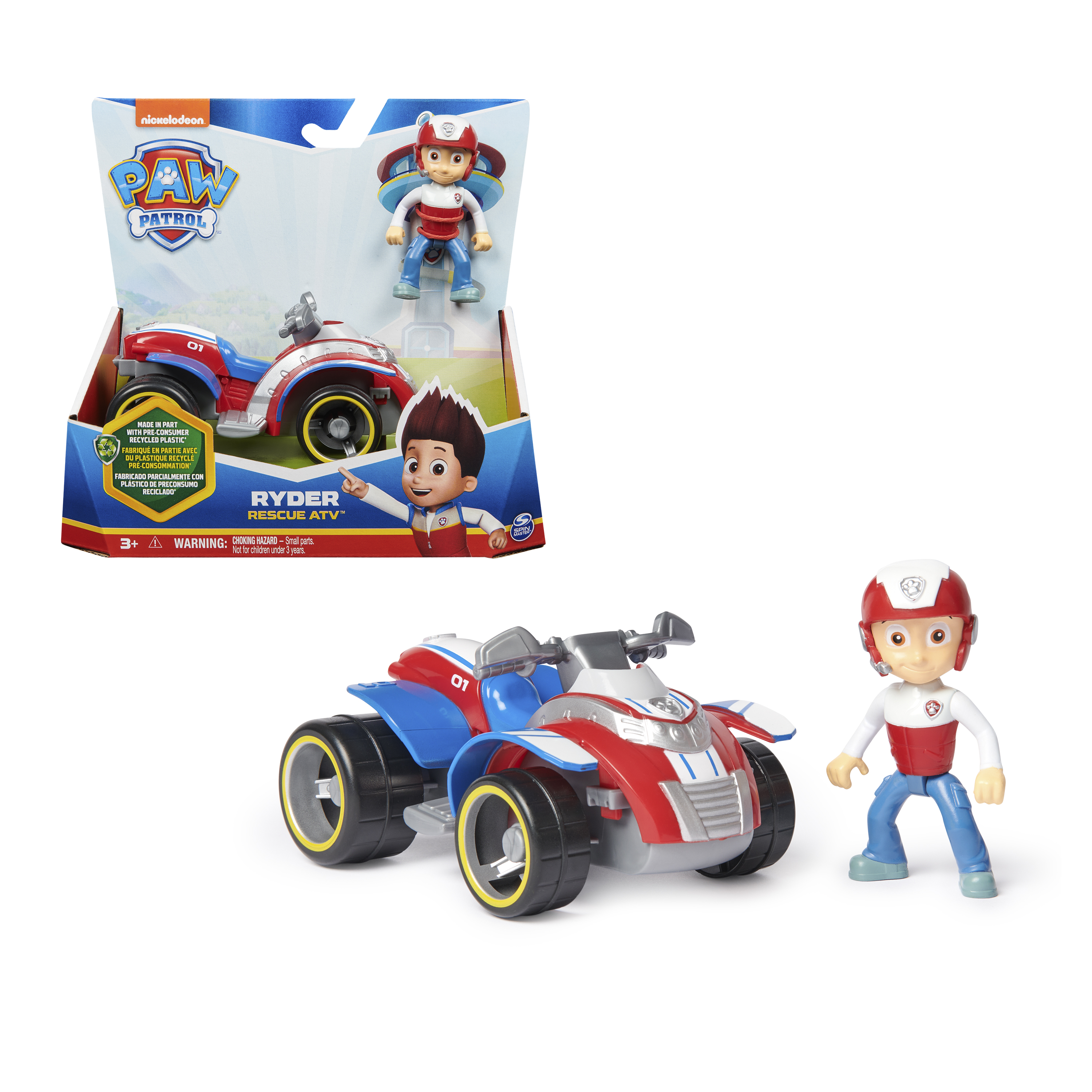 paw patrol vehiculo sostenible ryder  ( spin master - 6069067)