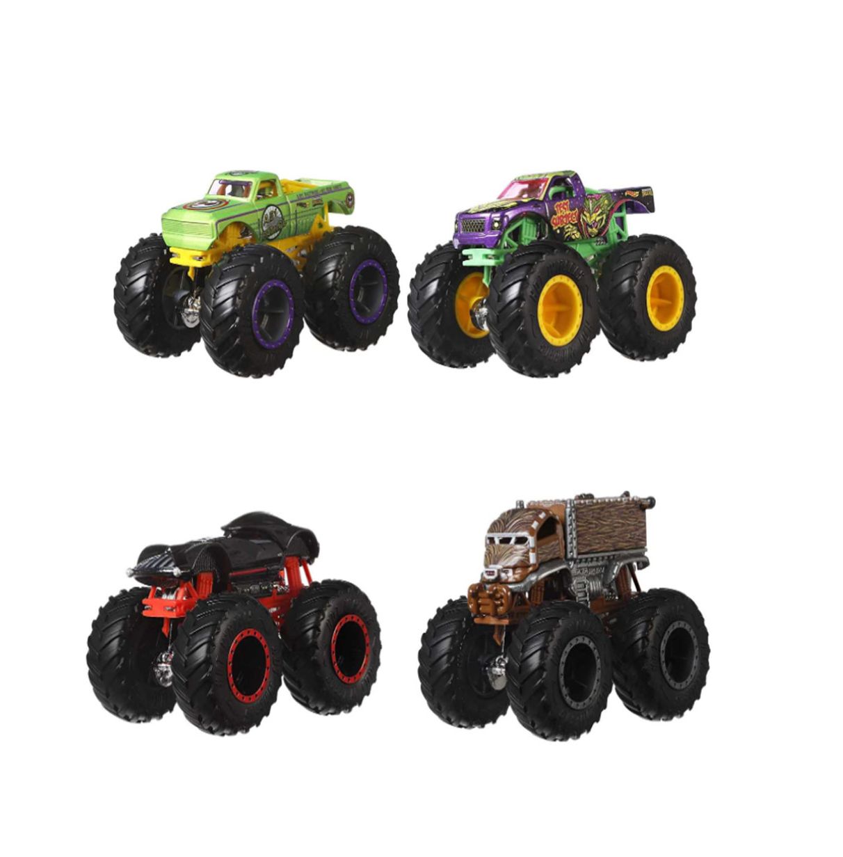 hot wheels monster truck pack 2 surtidos (mattel - fyj64 )