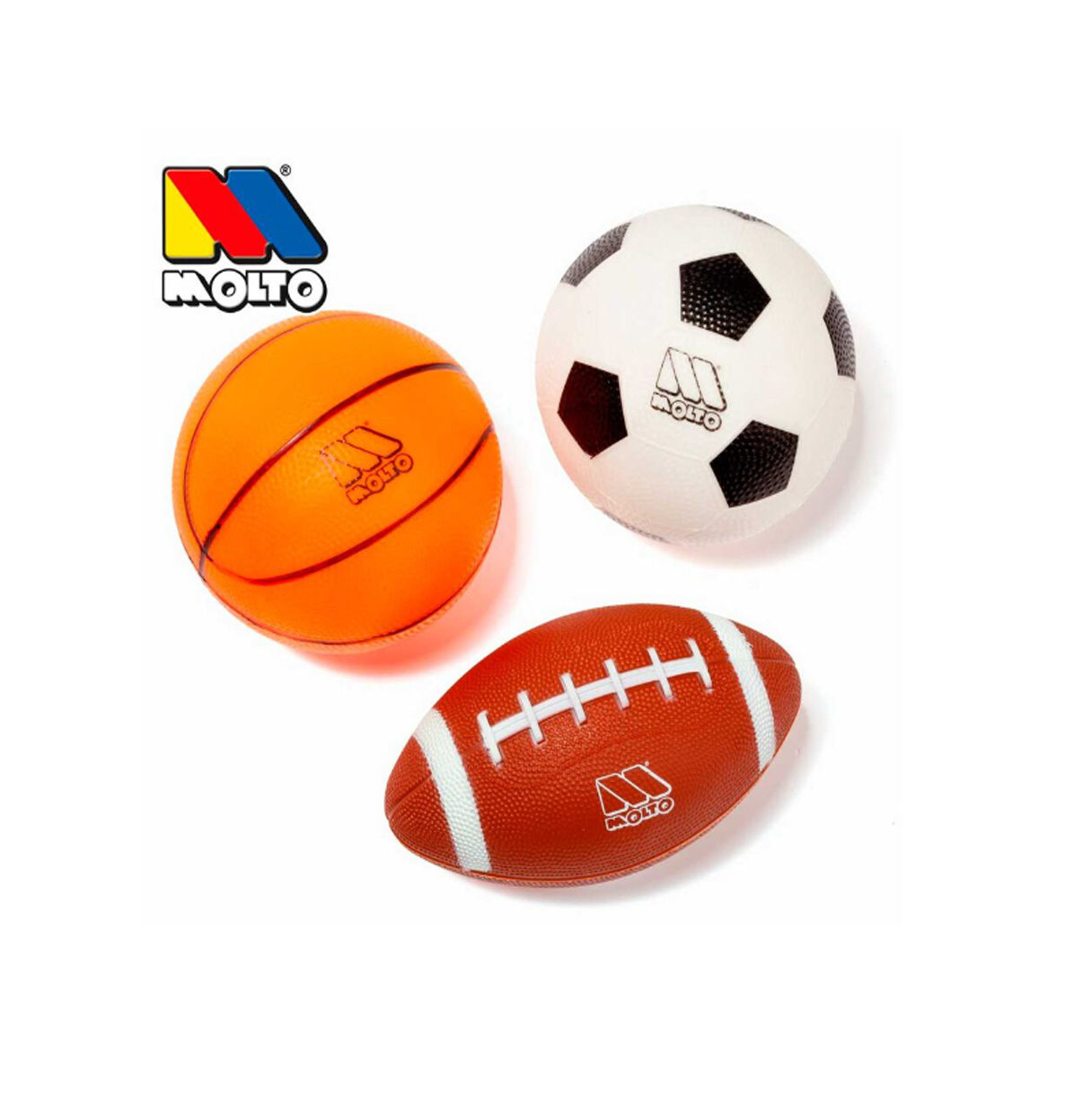 molto set de tres balones deportivos  ( 24723)