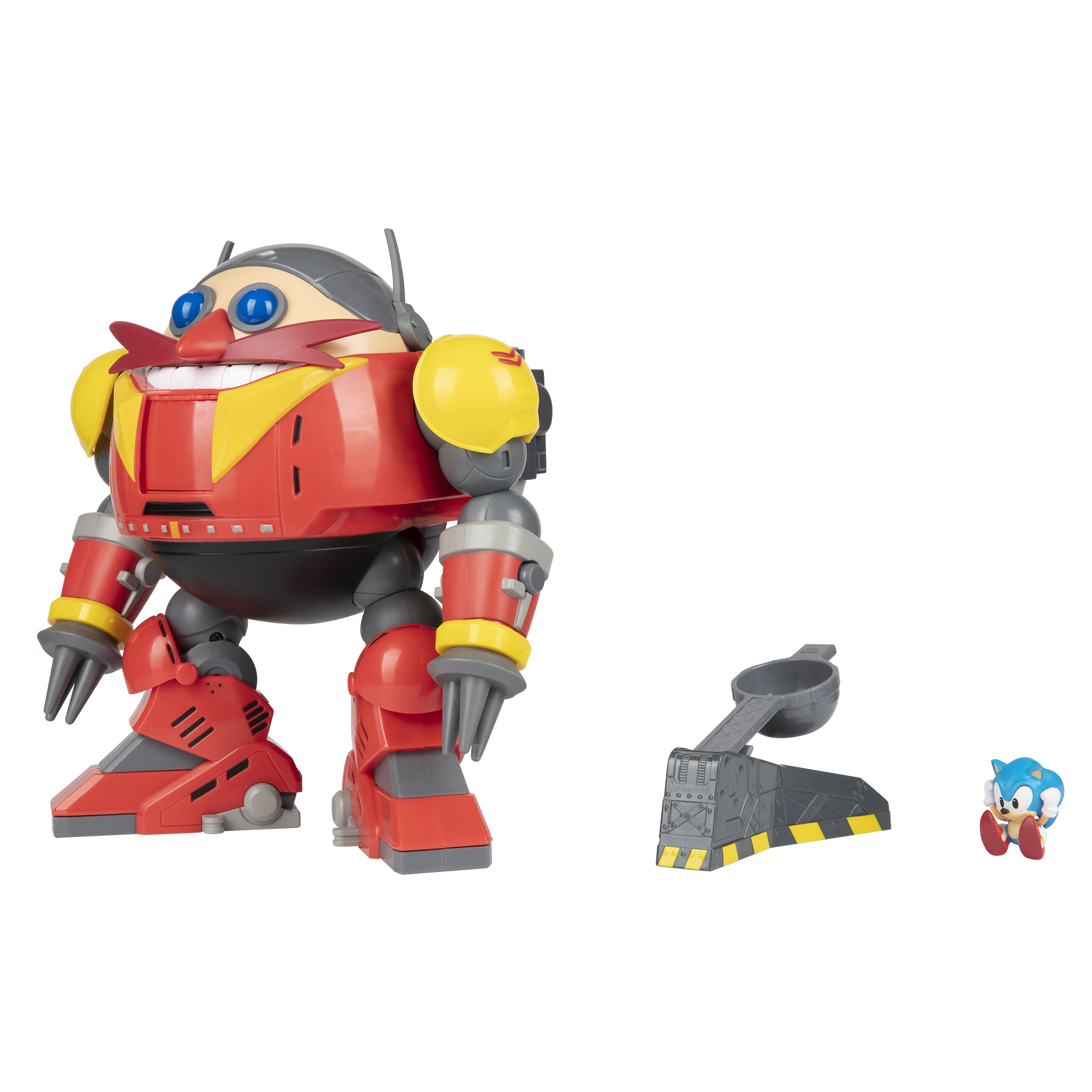 sonic batalla contra robot eggman ( jakks pacific - 409264-rf1 )