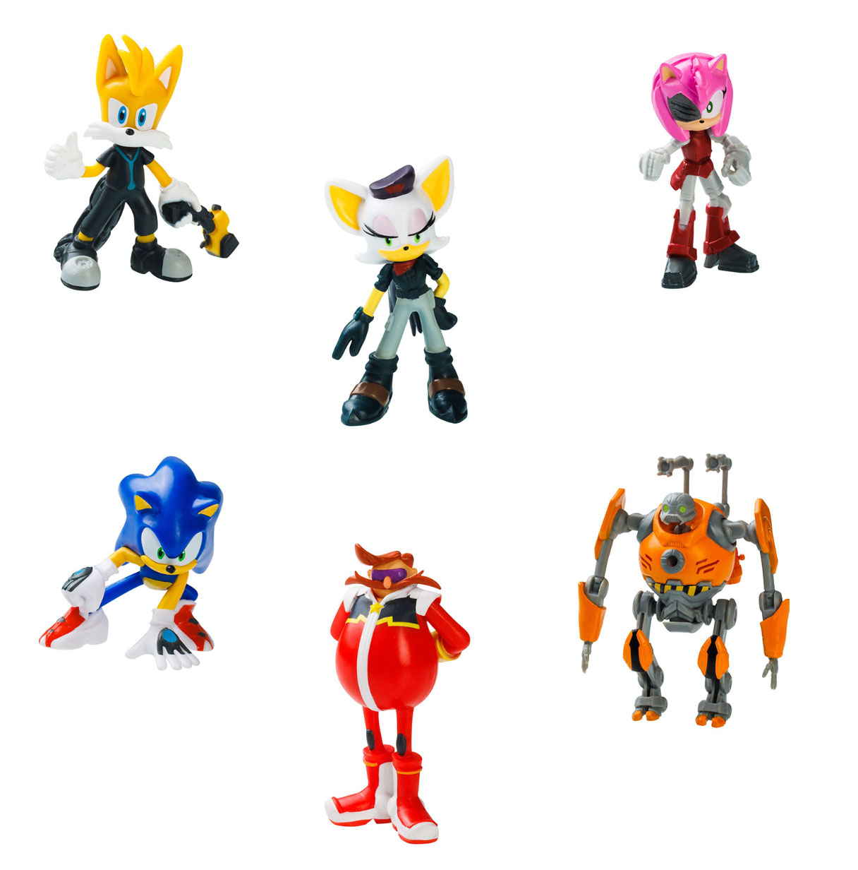 sonic figuras pack de 2 surtidas (bizak - 64112001)