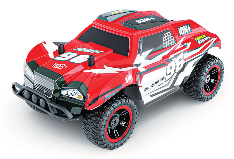 nincoracers coche r/c  ion + 1:18 2,4 gh (fábrica de juguetes - nh93178)