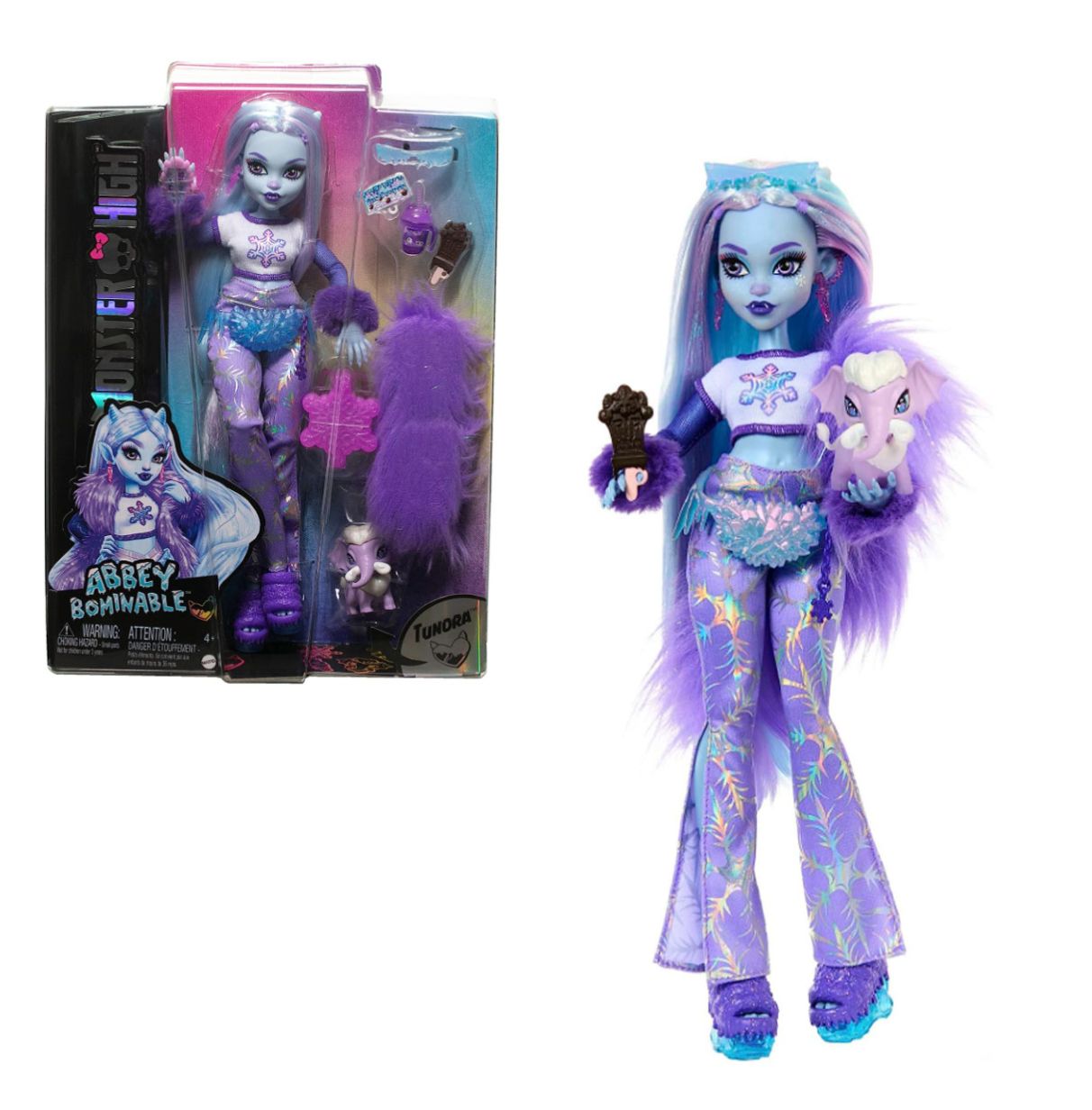 monster high muñeca abbey bominable (mattel - hnf64)