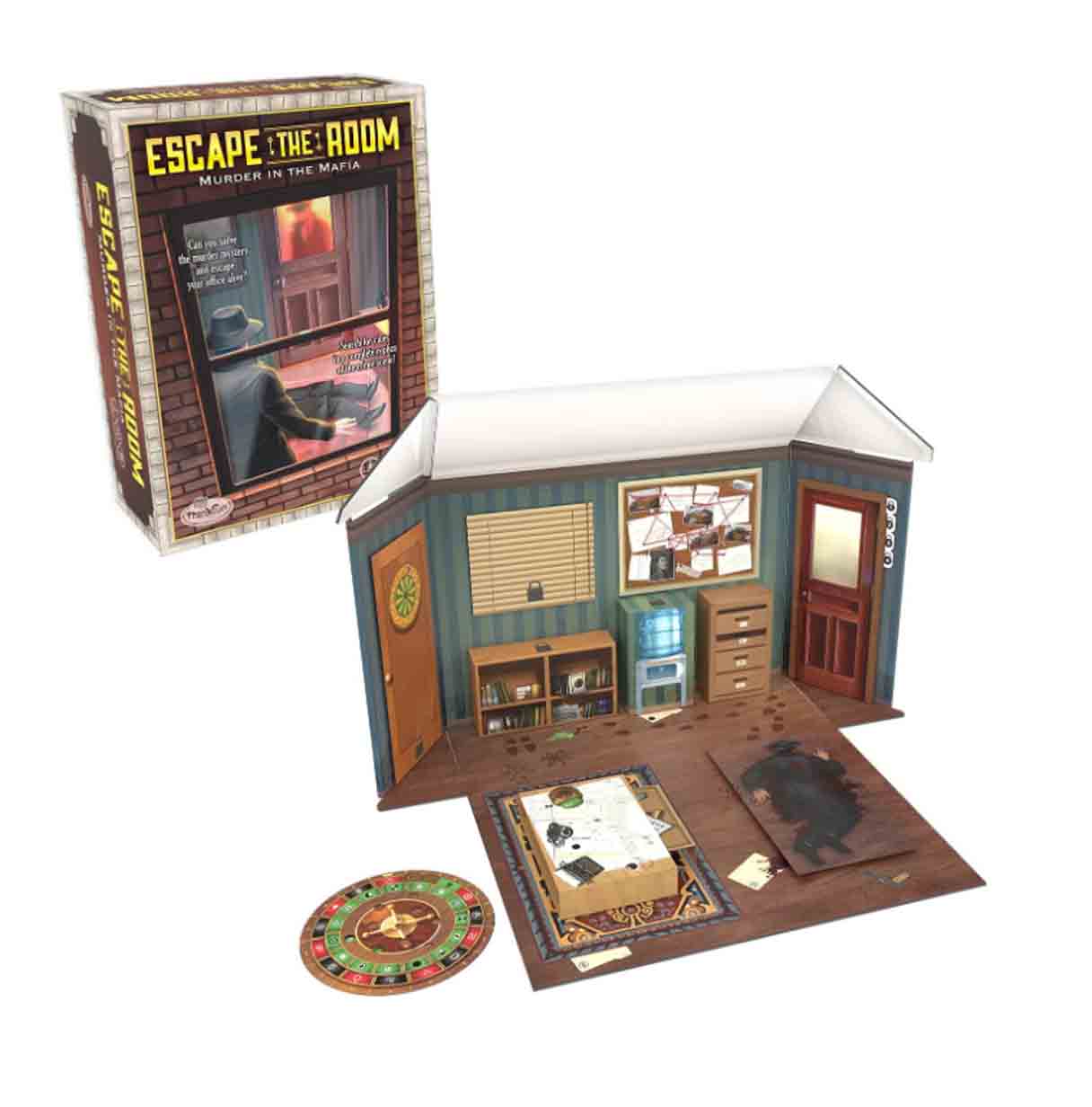 thinkfun escape asesinato en la mafia  (ravensburger - 76538 )