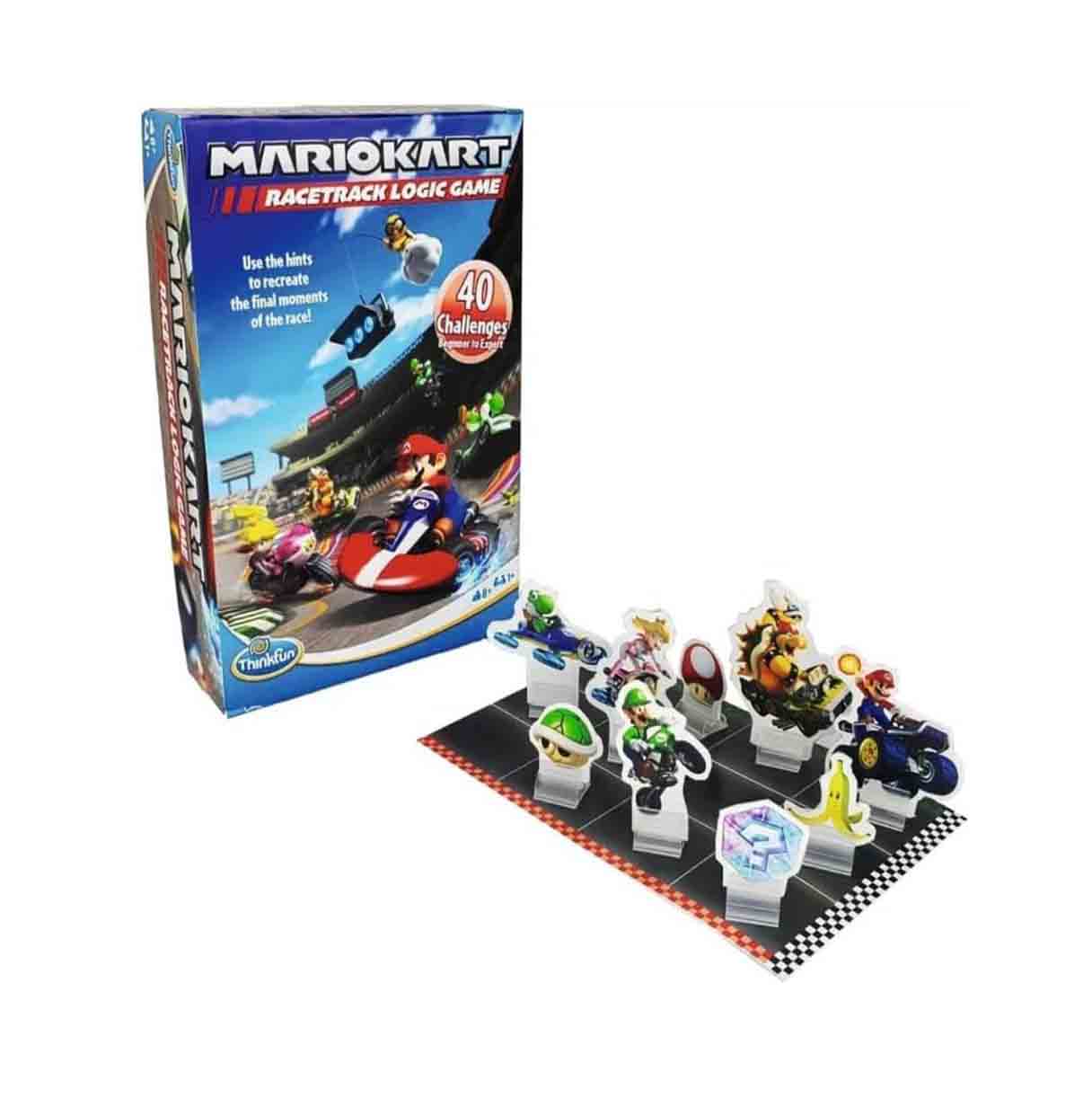 thinkfun super mario kart race game ( ravensburger - 76552 )