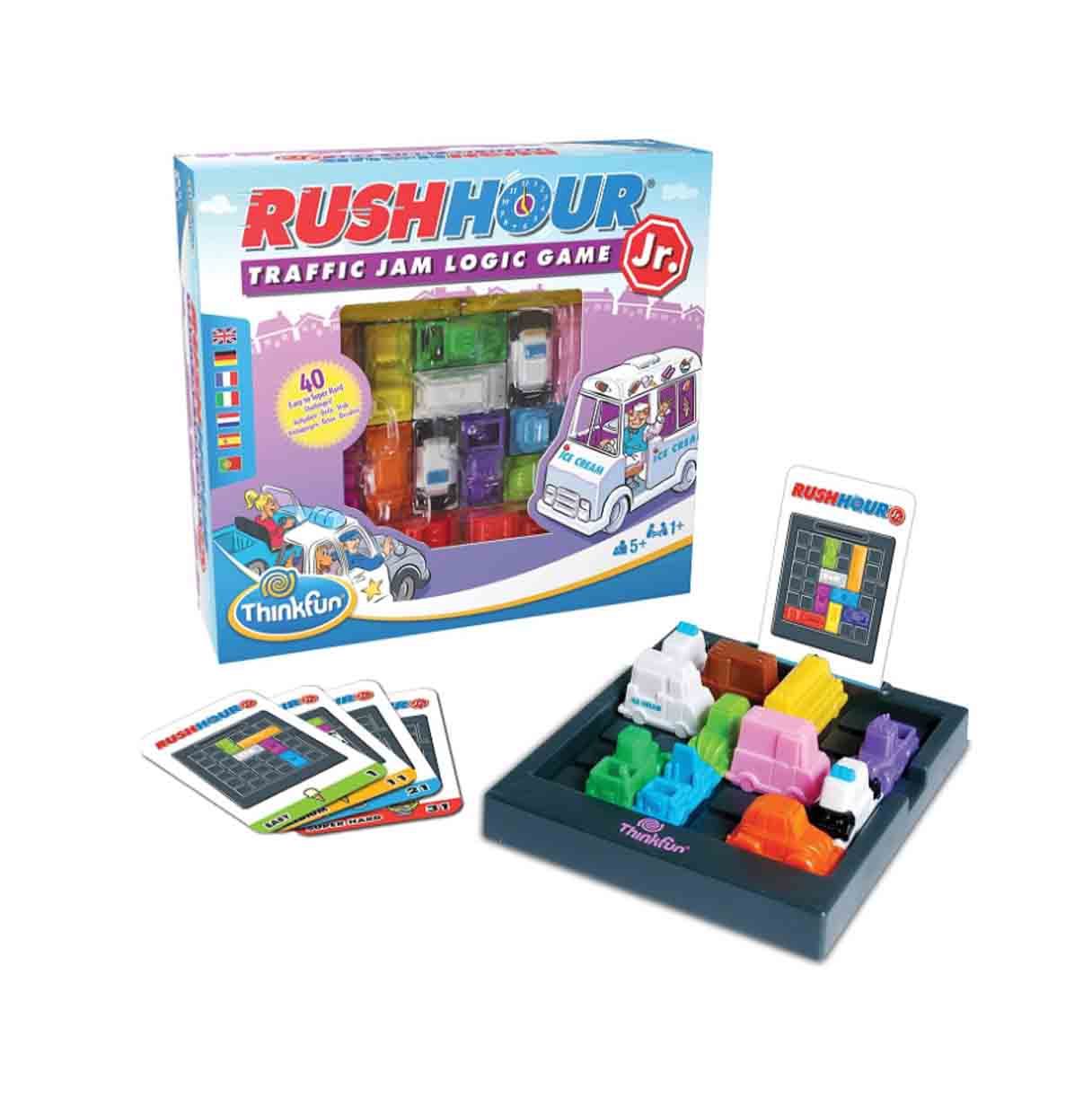 thinkfun rush hour junior logic game  (ravensburger - 76437 )