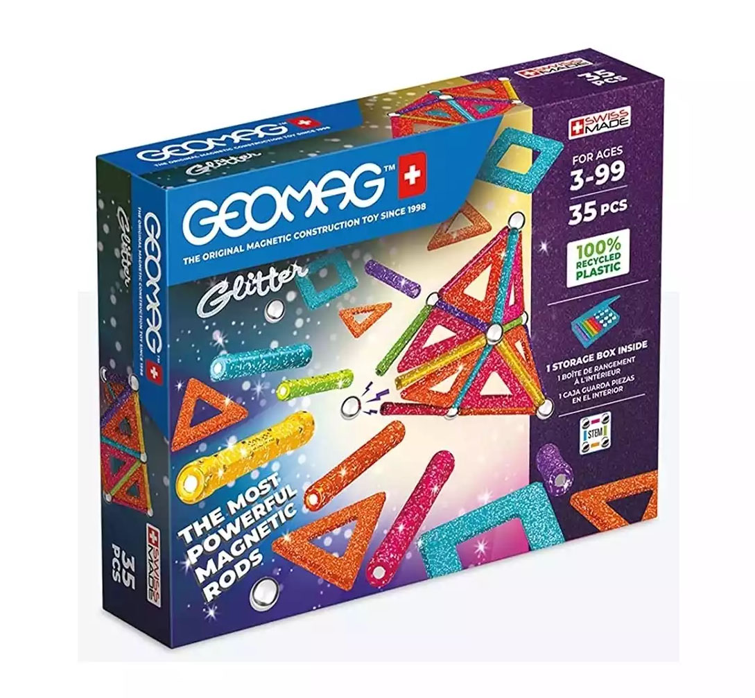 geomag glitter recycled 35 ( toy partner - 00535)