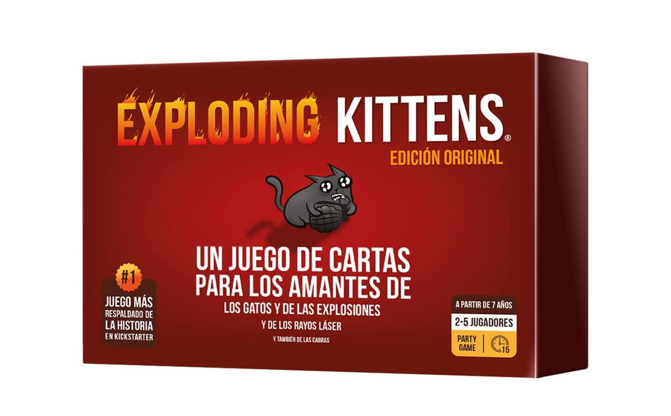 exploding kittens   (asmodee - ekiek01es )