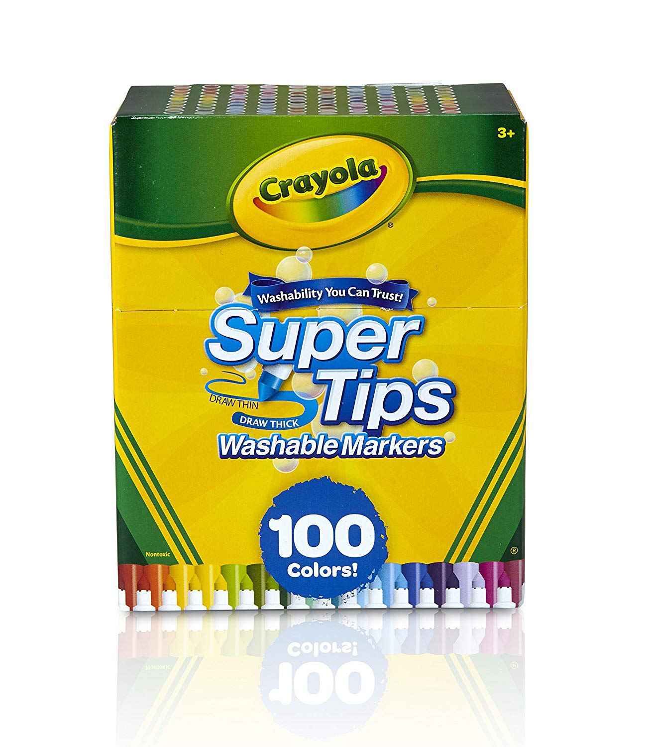 crayola 100 rotu super punta lavable  (58-5100)