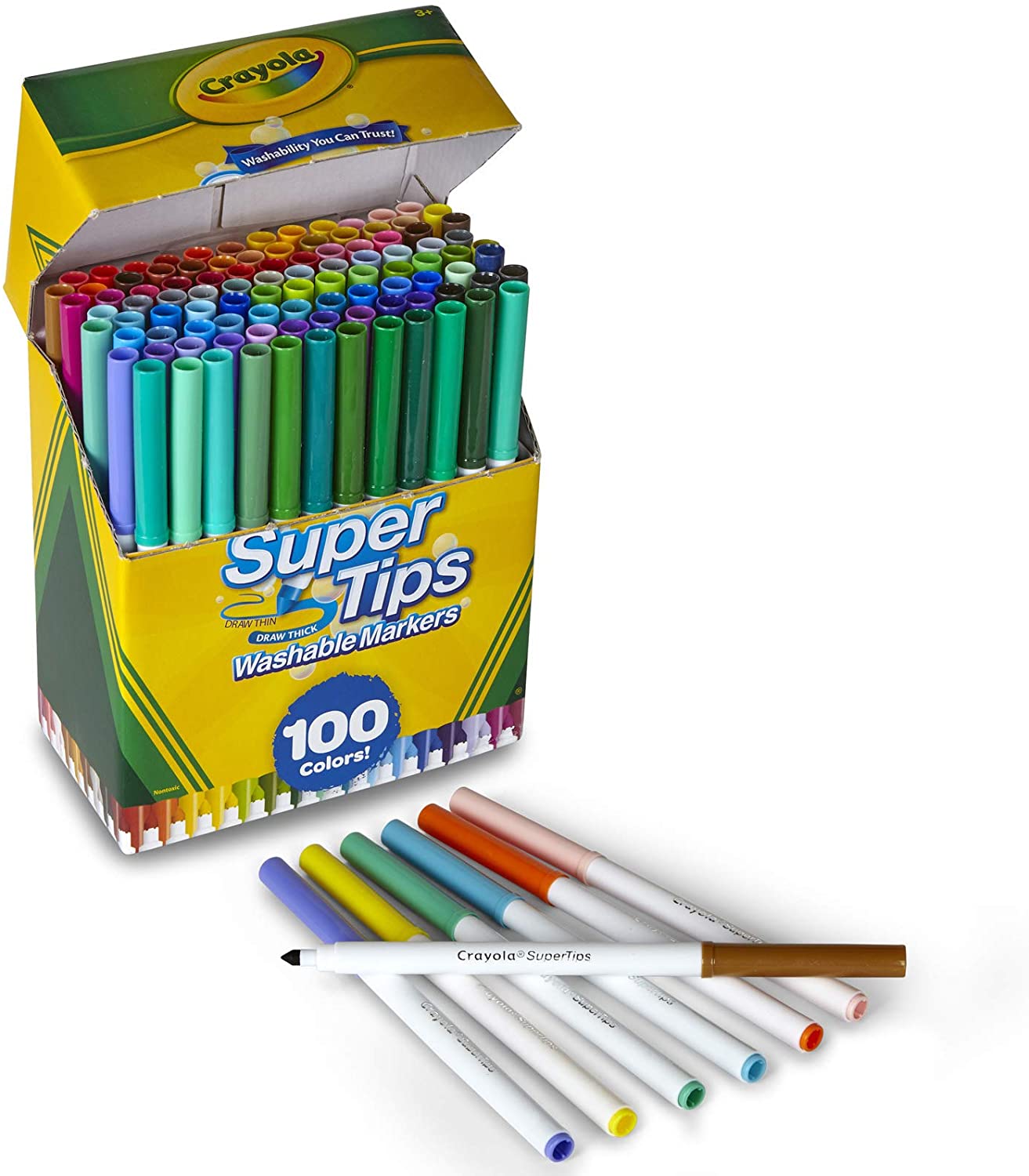 crayola 100 rotu super punta lavable  (58-5100)