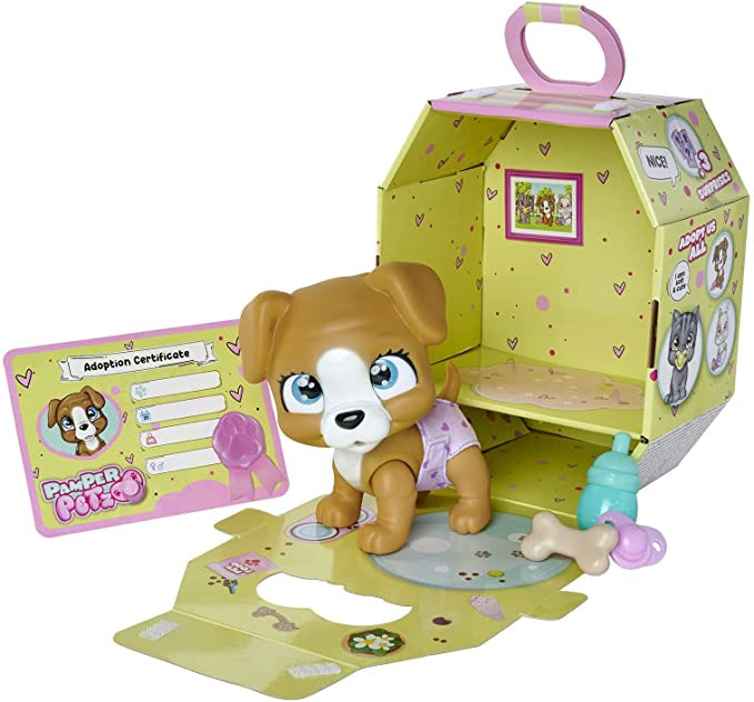 pamper petz perrito 15 cms. (simba - 105953050)