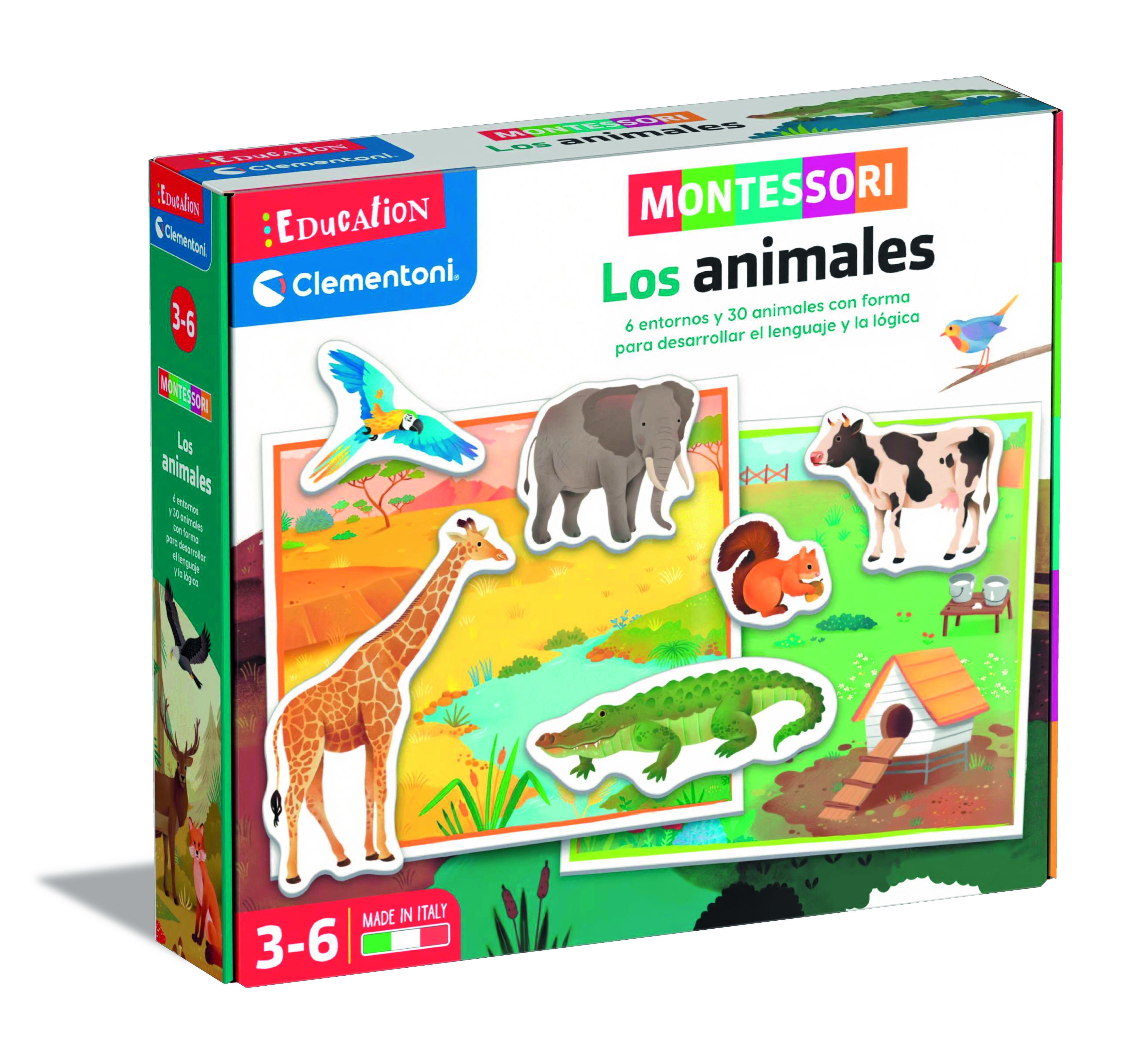 montessori los animales