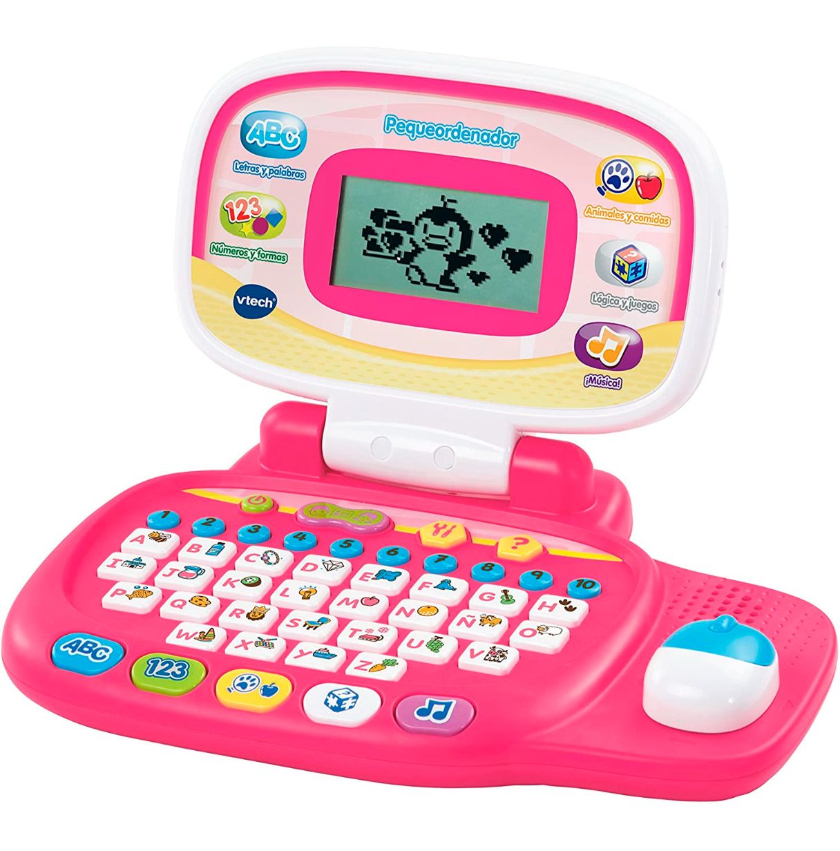 vtech pequeordenador rosa