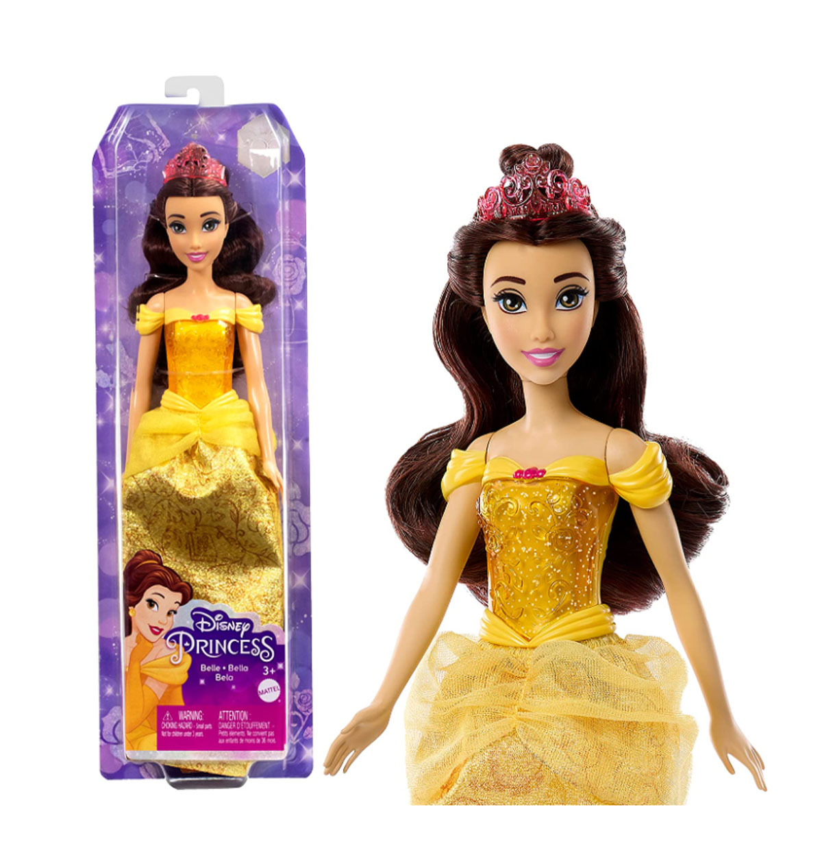 disney princess muñeca bella ( mattel - hlw11)