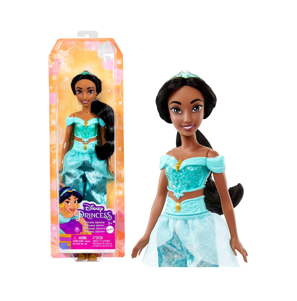 disney princess muñeca jasmin  (hlw12)