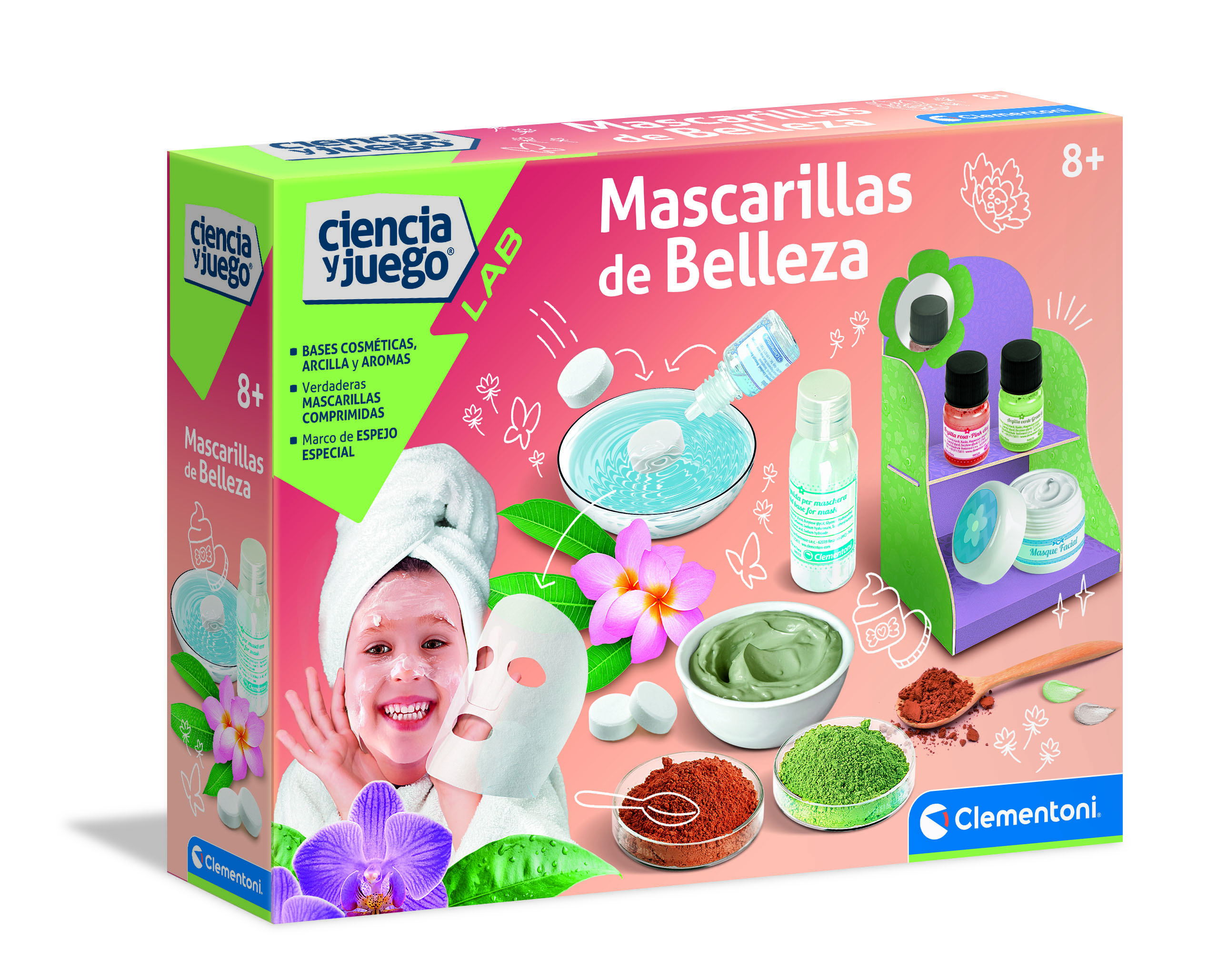 ciencia y juego mascarillas de belleza