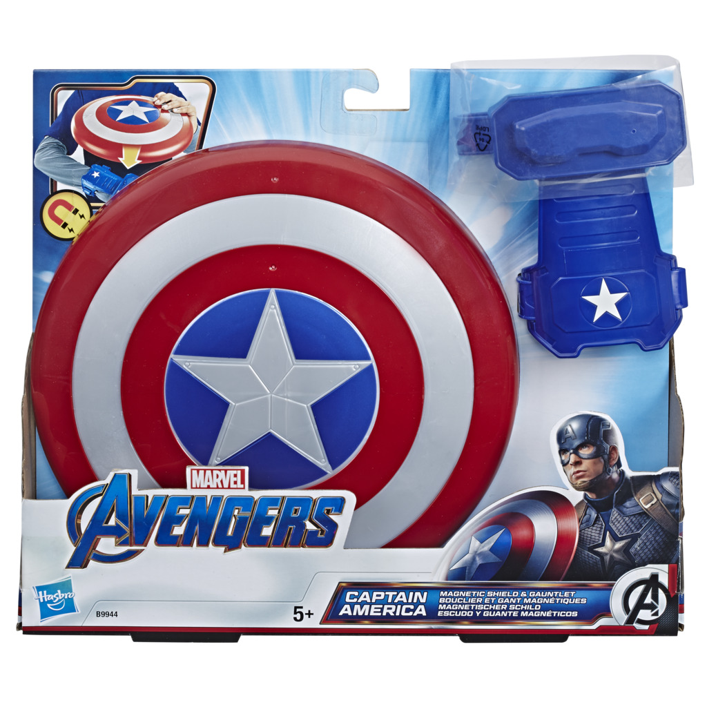 avengers capitan america escudo magnetico (hasbro b9944eu8)