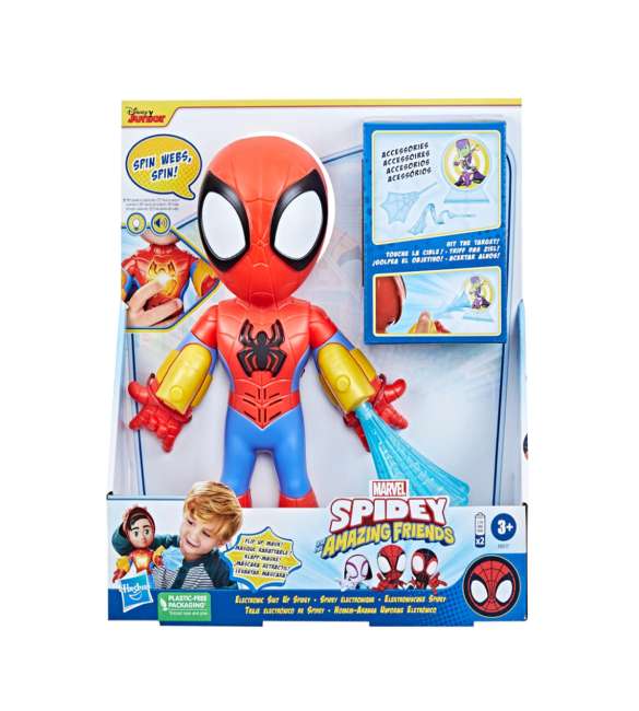 spidey figura electronica ( hasbro - f83175n0 )