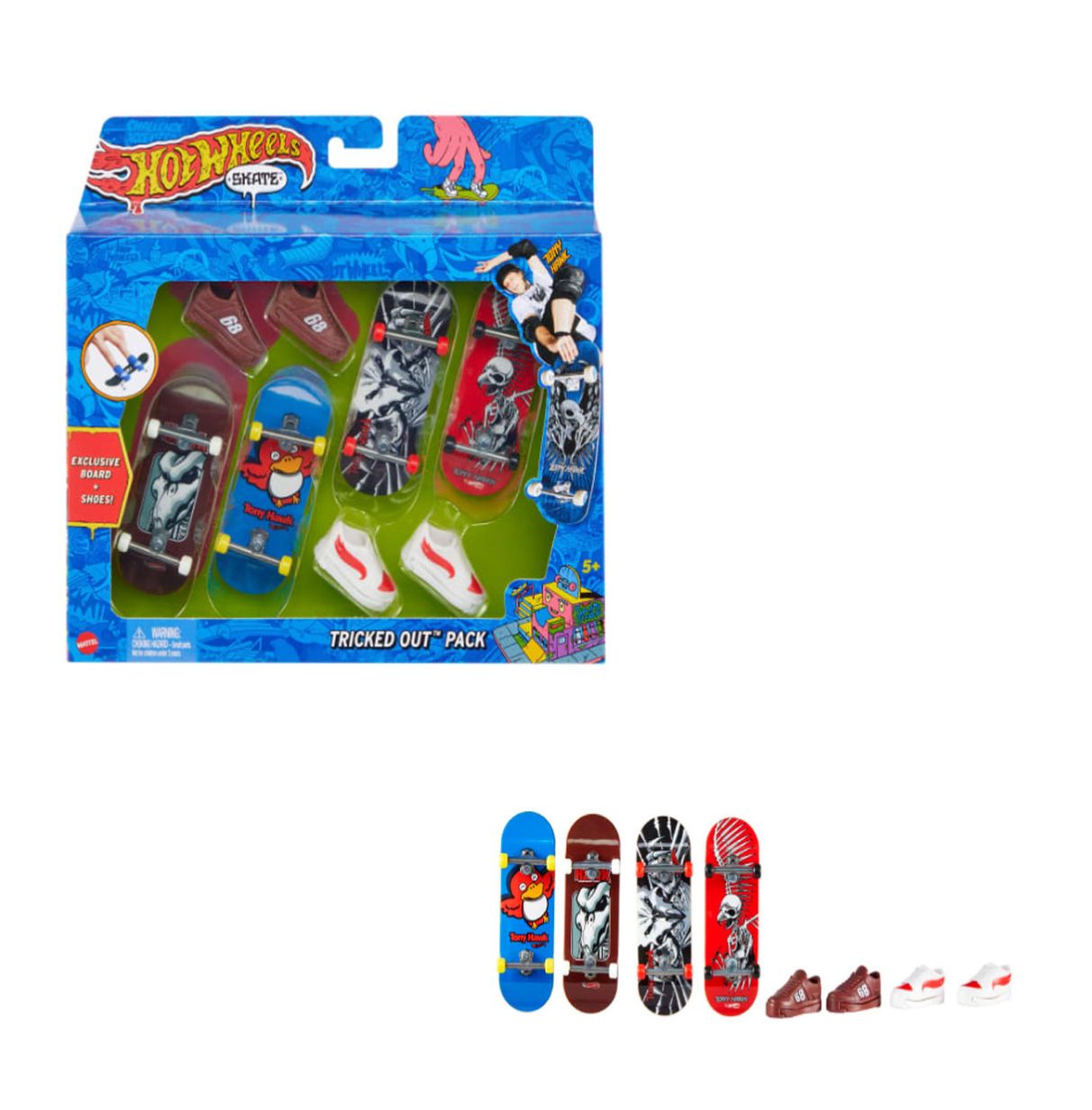 hot wheels skate pack 4 surtidos  (mattel -  hgt84)