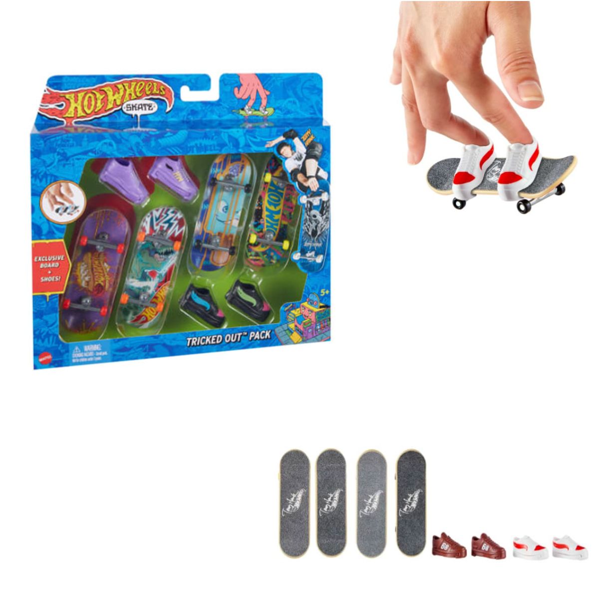 hot wheels skate pack 4 surtidos  (mattel -  hgt84)