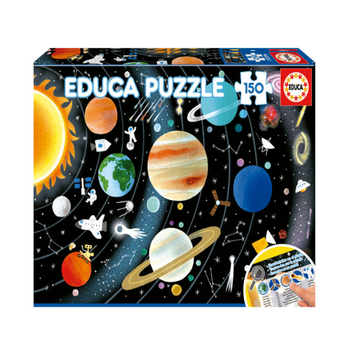 puzzle 150 pzas sistema solar (educa - 19584)