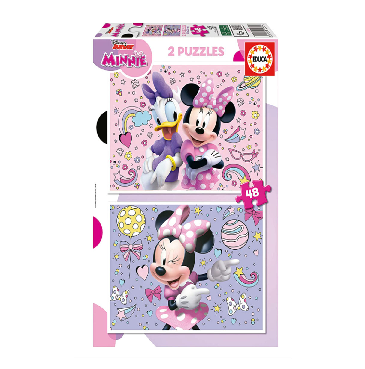 puzzle 2x48 pzas minnie ( educa - 19674)