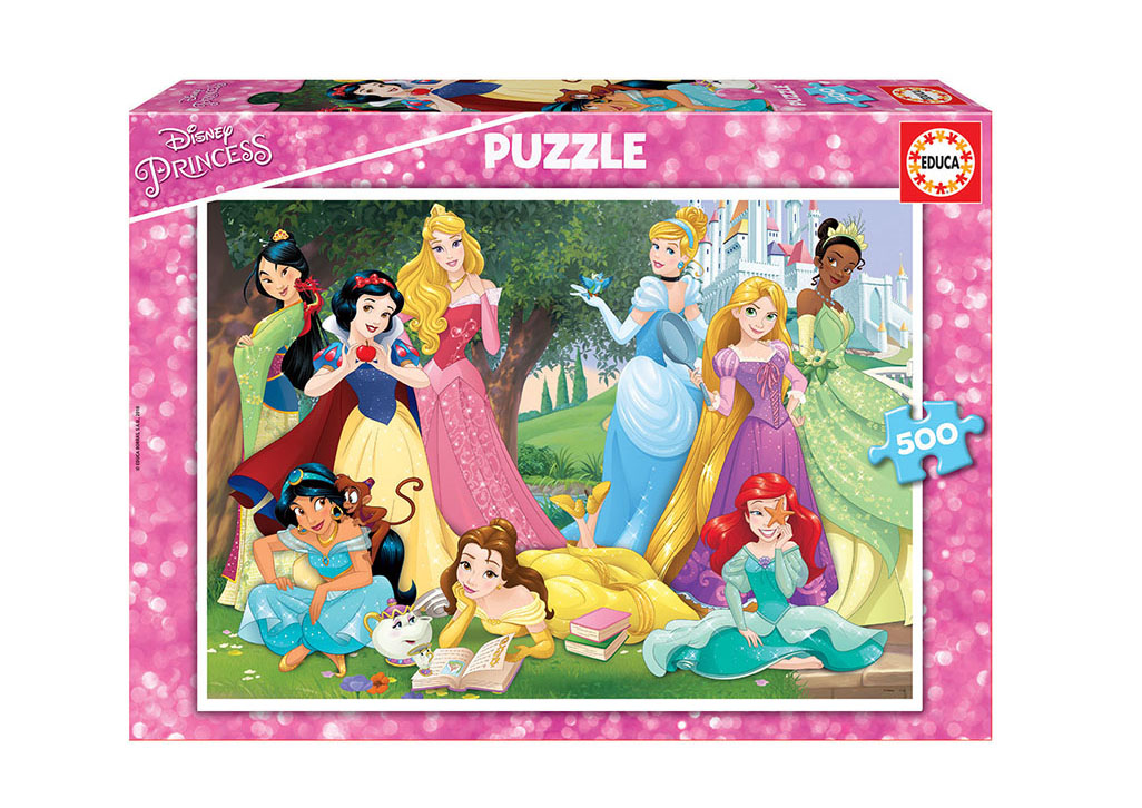 puzzle 500 pzas disney princess (educa - 17723)
