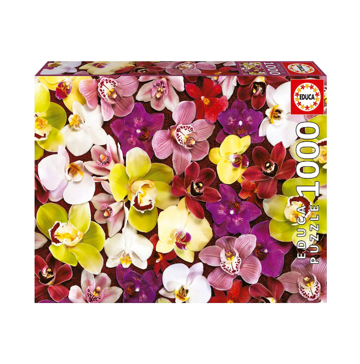 puzzle 1000 pzas collage de orquideas. (educa  - 19558)