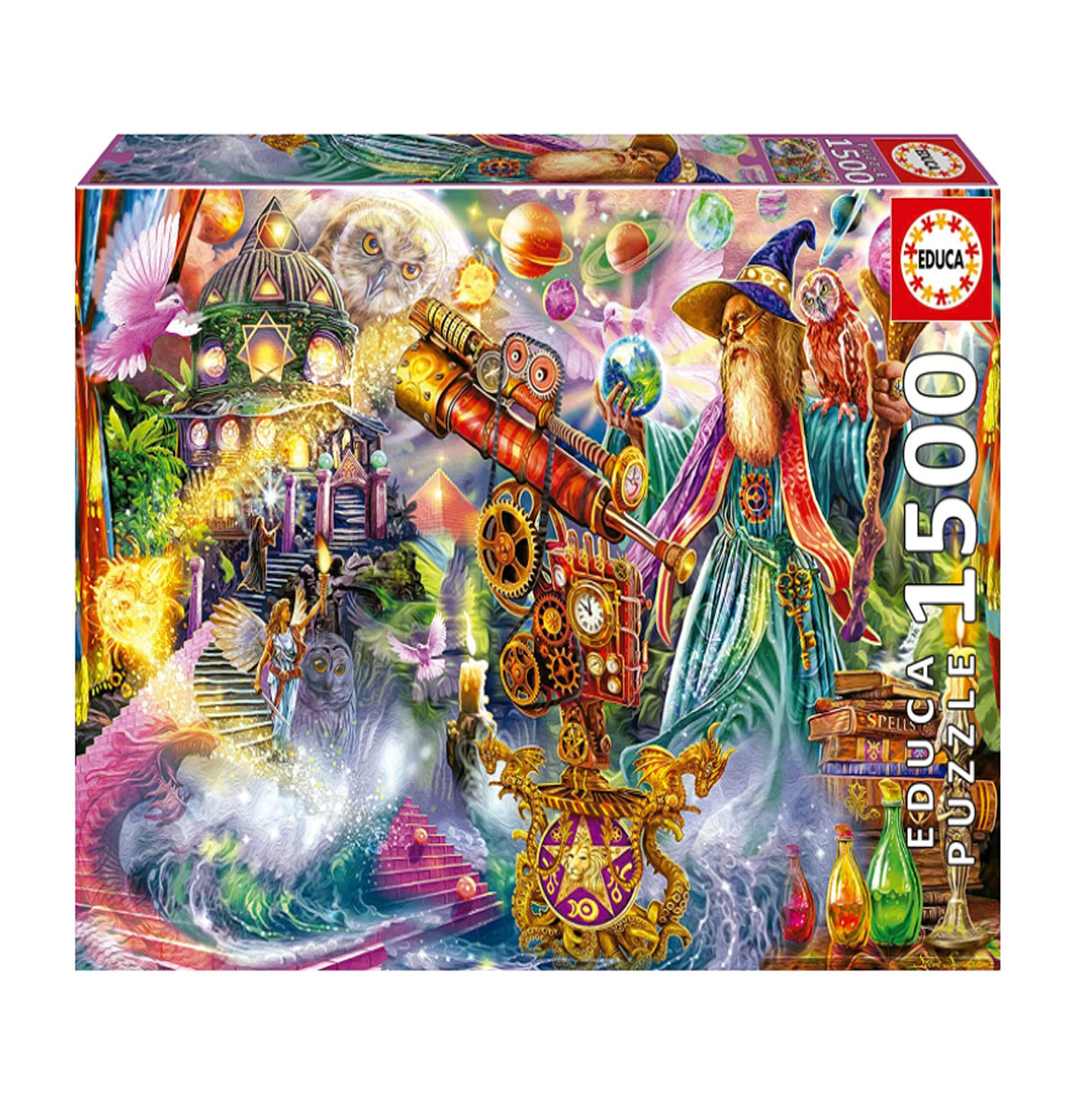 puzzle 1500 pzas hechizo de mago (educa  - 19616)