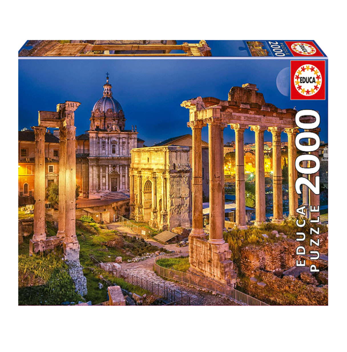 vpuzzle 2000 piezas foro romano     (educa - 19619)