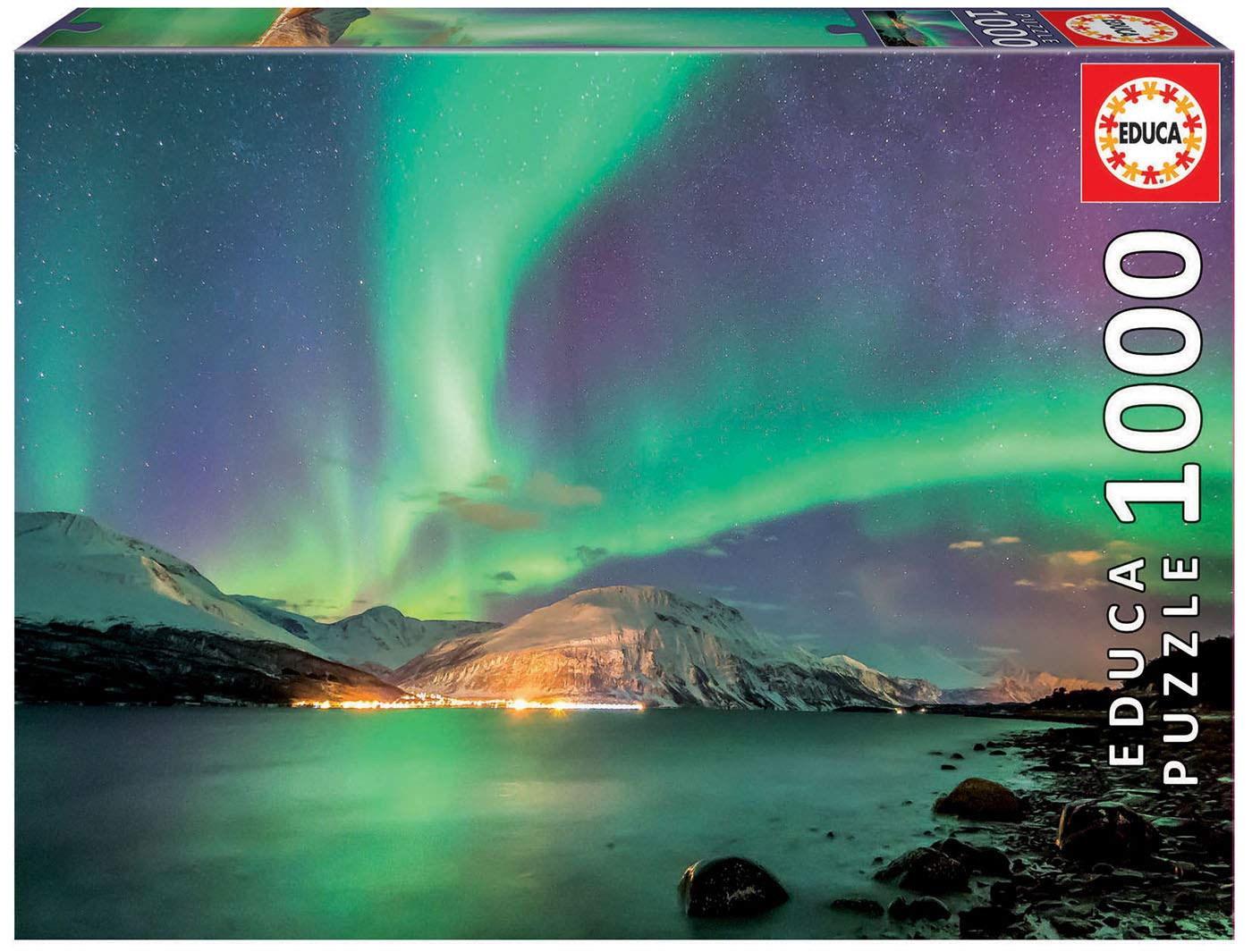 puzzle 1000 pzas aurora boreal  (educa- 17967)