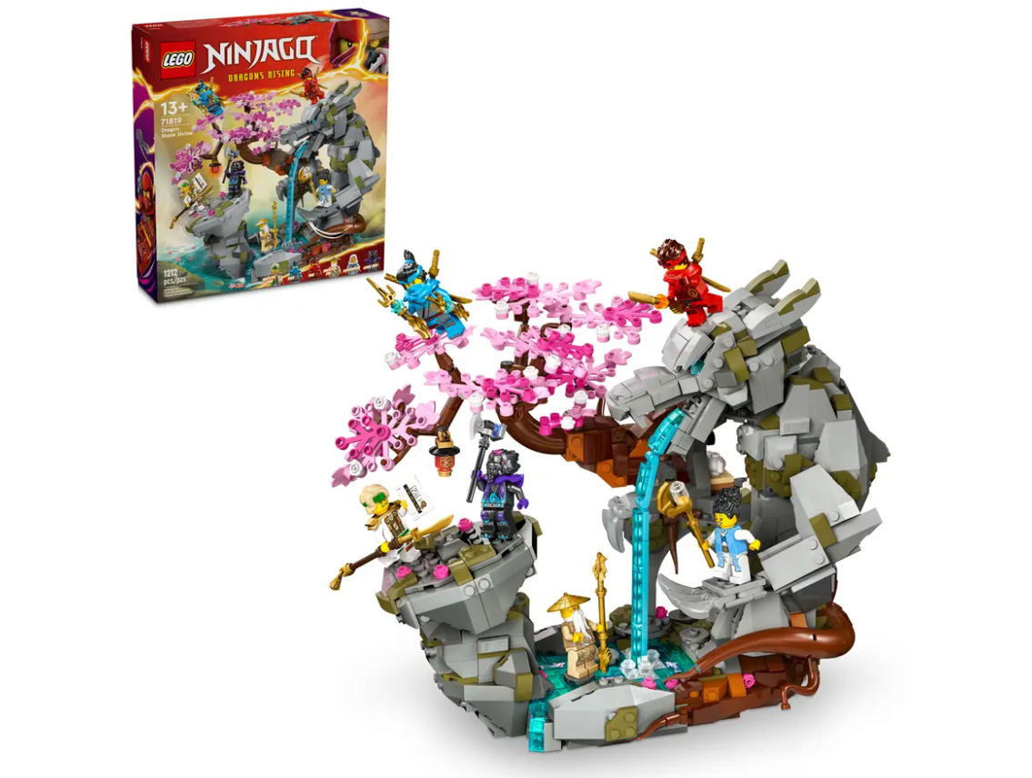 lego ninjago santurio de piedra dragon (lego - 71819)