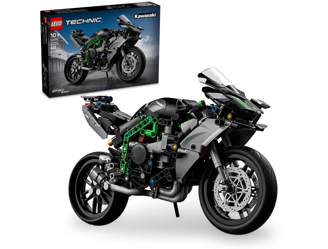 lego technic moto kawasaki ninja h2r (42170)