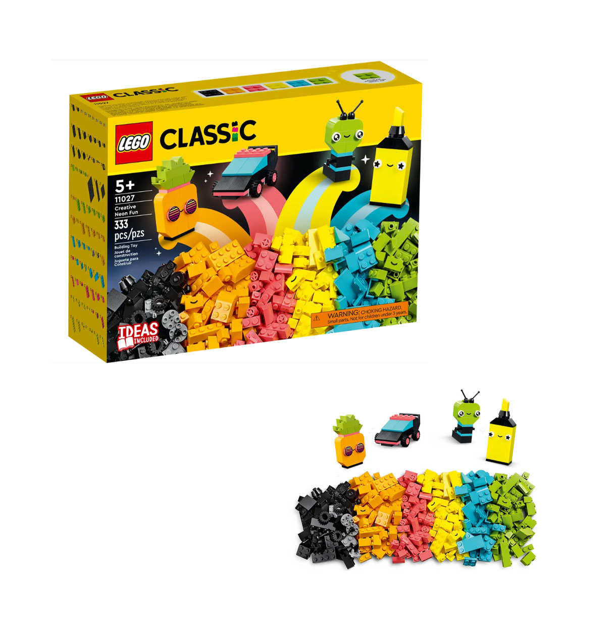 lego classic diversion creativa neon (lego 11027)